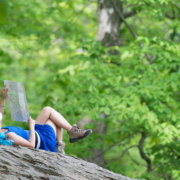 Relaxing Hiker