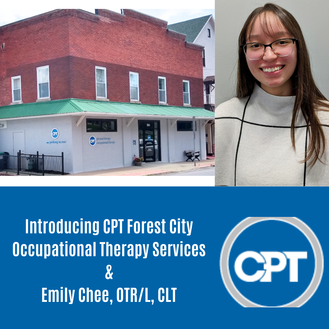 CPT Forest City Occupational Therapy Services & Emily Chee OTR/L, CLT 